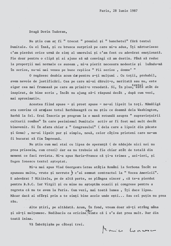 MONICAS LETTER